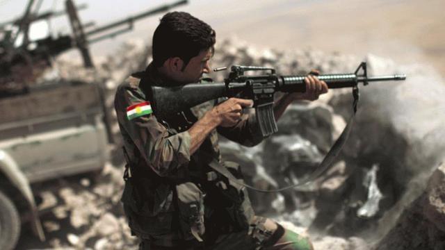 中东地区有一只黑手想把伊拉克库尔德人武装卷入美国以色列和伊朗的军事冲突战争中，自