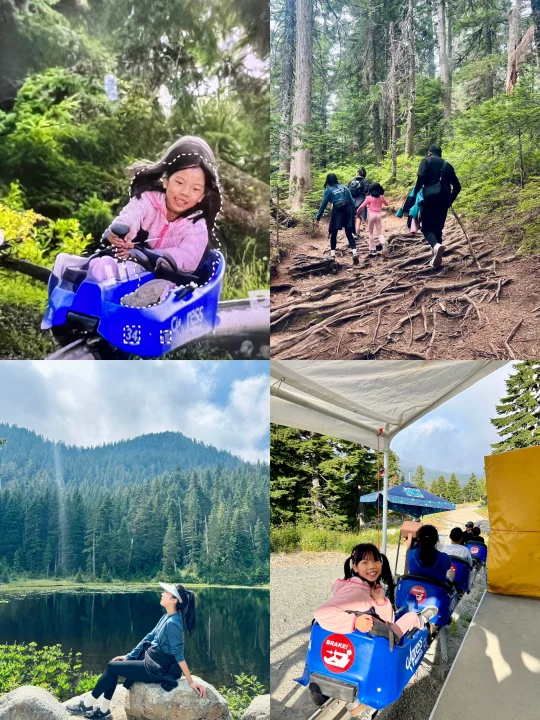 Eagle coaster山间过山车 温哥华必不可少