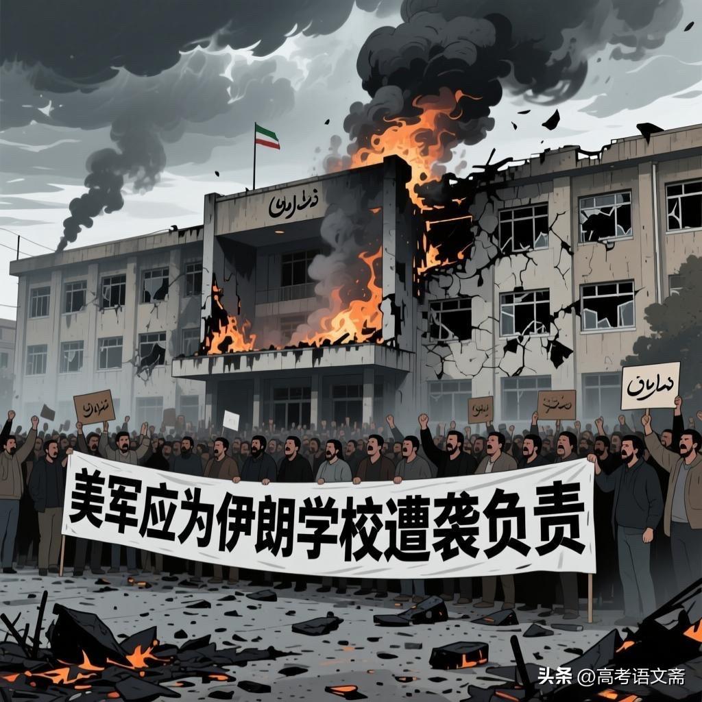 美国《纽约时报》网站3月6日发表报道《分析显示，学校是在美国打击伊朗海军基地时遭