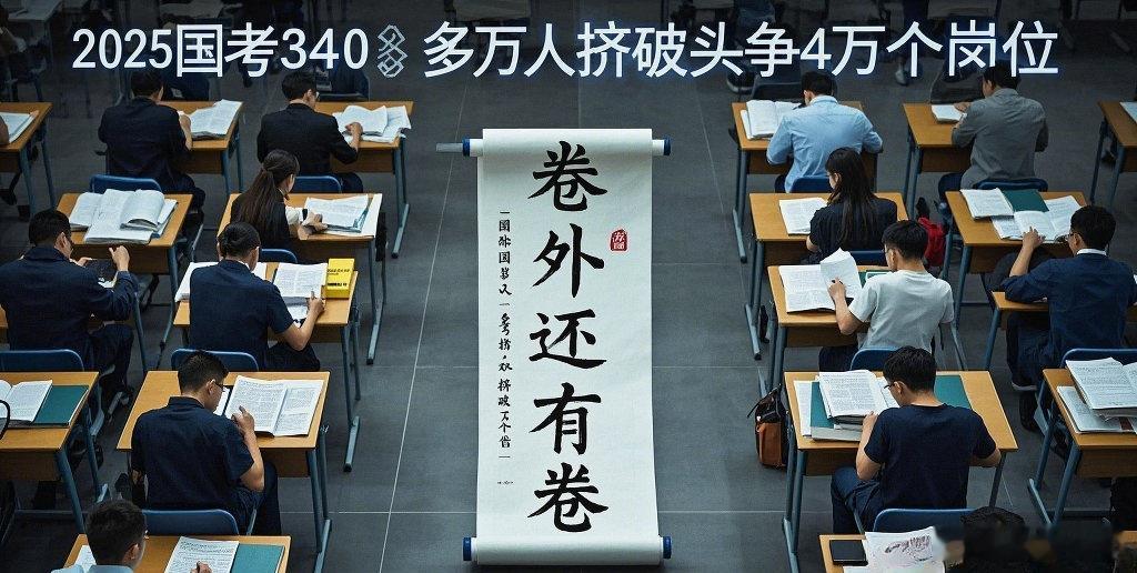 2025公务员联考逾400万人参加 23省份公务员联考今日开考，预计超过400万