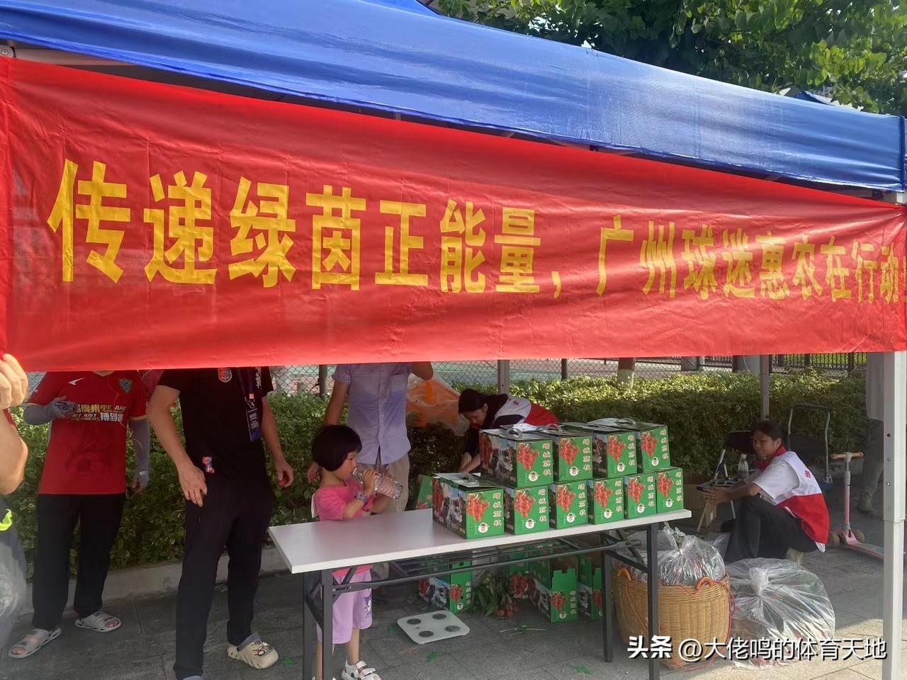 传递绿茵正能量，广州球迷惠农在行动！
正宗增城桂味最后一批，今日早上新鲜现摘，广