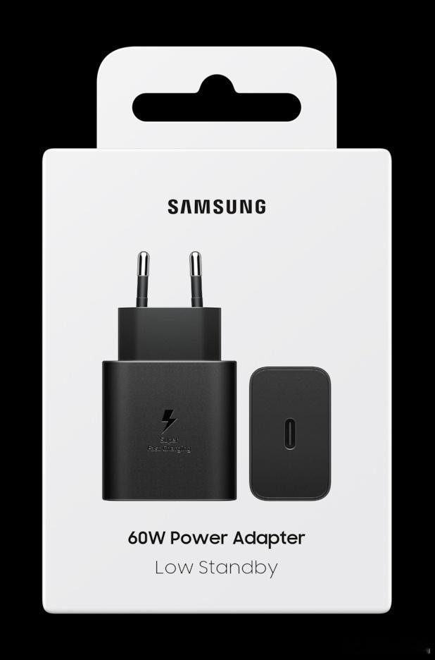 三星发布了全新的60W快充充电器，三星老用户应该记得之前三星手机的最高功率为45