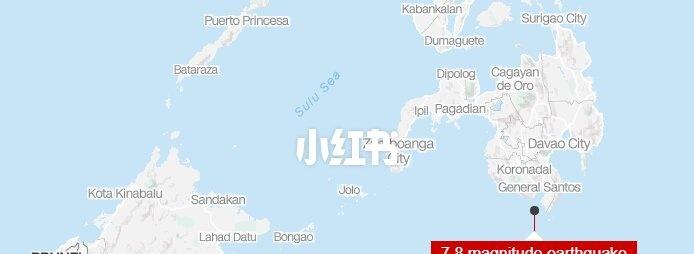 菲律宾棉兰老岛发生7.9级地震-中国地震台网
菲律宾、印度尼西亚和日本位于所谓的