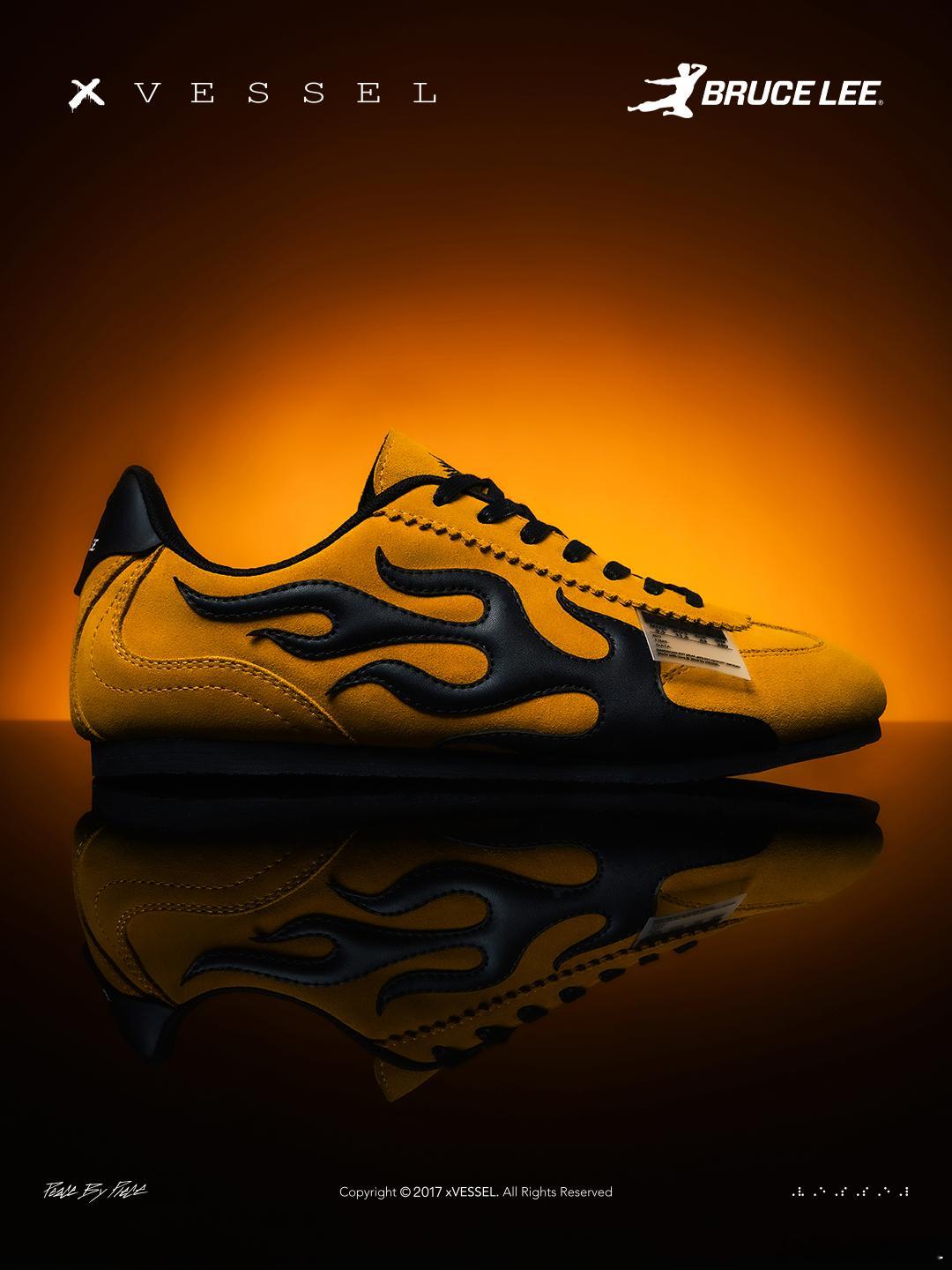 xVESSEL x 李小龙联名系列「不灭」即将迎来发售‼️以薄底赛车鞋型为轮廓，