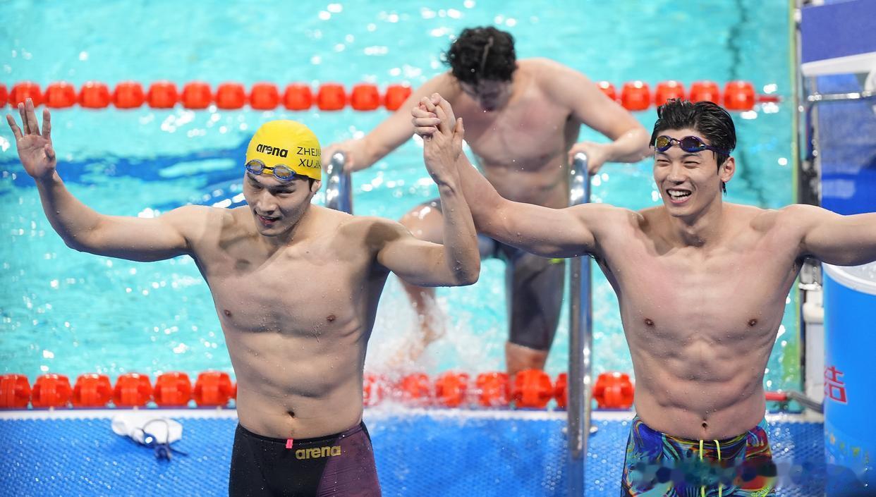 汪顺第十五届全运会图集|10 男子100米仰泳 决赛🏊🏻♂️浙江队汪顺 54