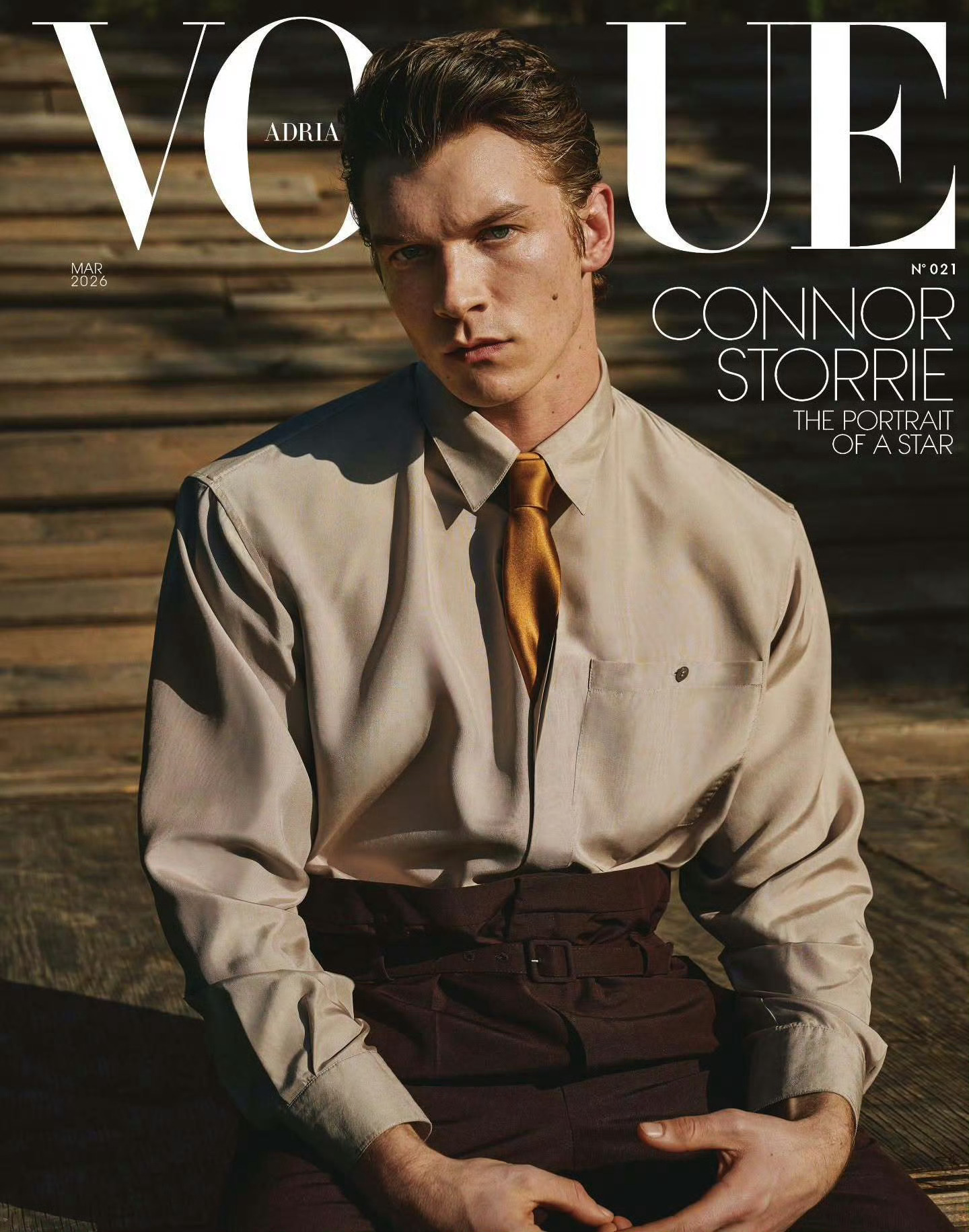 Connor Storrie × VOGUE Adria March 2026 
