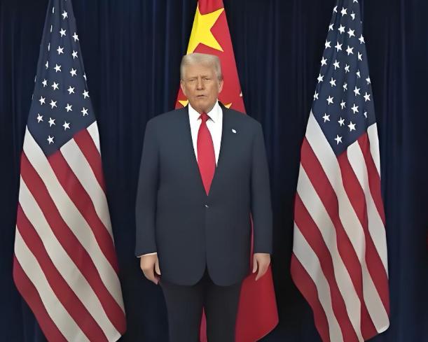 这应该是特朗普最端正的一次！

这位向来以 “放飞自我” 闻名的美国总统，以前见