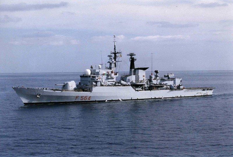 意大利“狼”级护卫舰
“狼”级是意大利海军于20世纪70年代设计建造的通用护卫舰