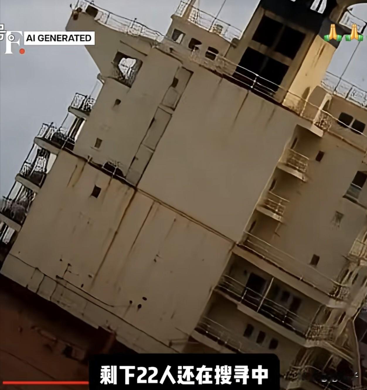 一艘7万吨货船在印度洋沉没，18位中国船员失联。
8月24日，陕西的一位赵先生称