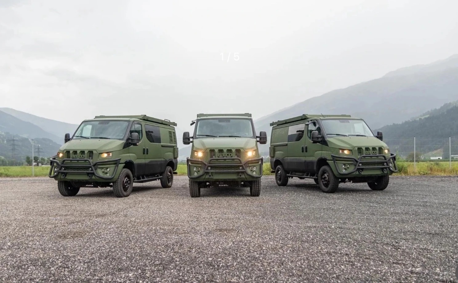 特殊车辆 军用版依维柯New Daily 牛大力 