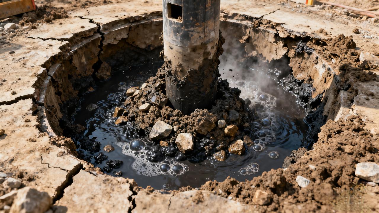 小鬼难缠，自从项目经理在调度会上拍桌子骂了劳务老板以后这个桩基事情彻底停摆了，原