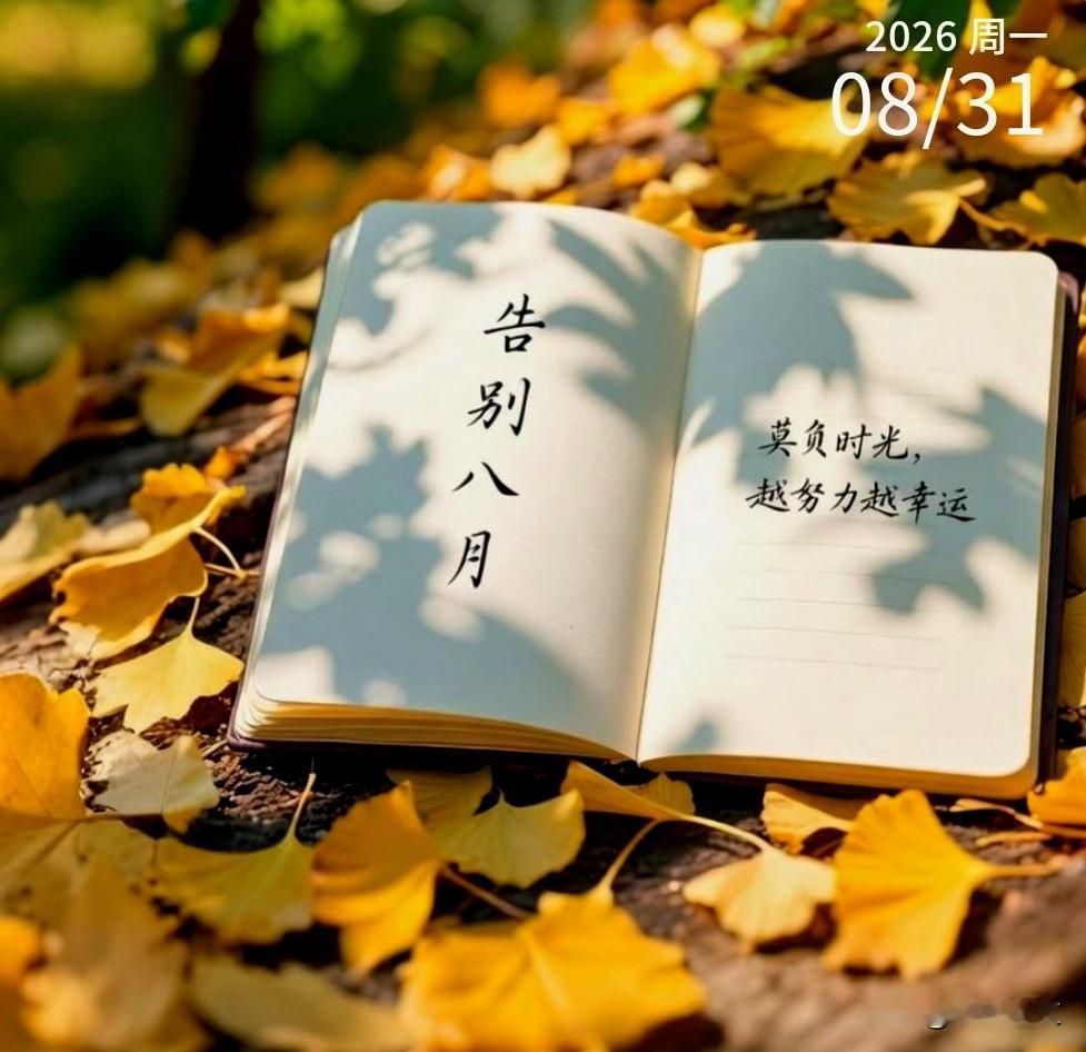 八月再见
九月你好
把过往遗憾封存
让期许在时光里抽芽