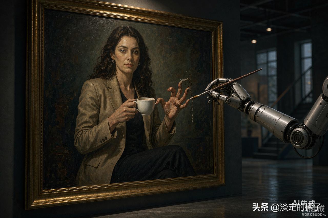 AI 绘画能有多离谱？一只手，它给我画了七根指头
朋友让我用 AI 生成一张"职