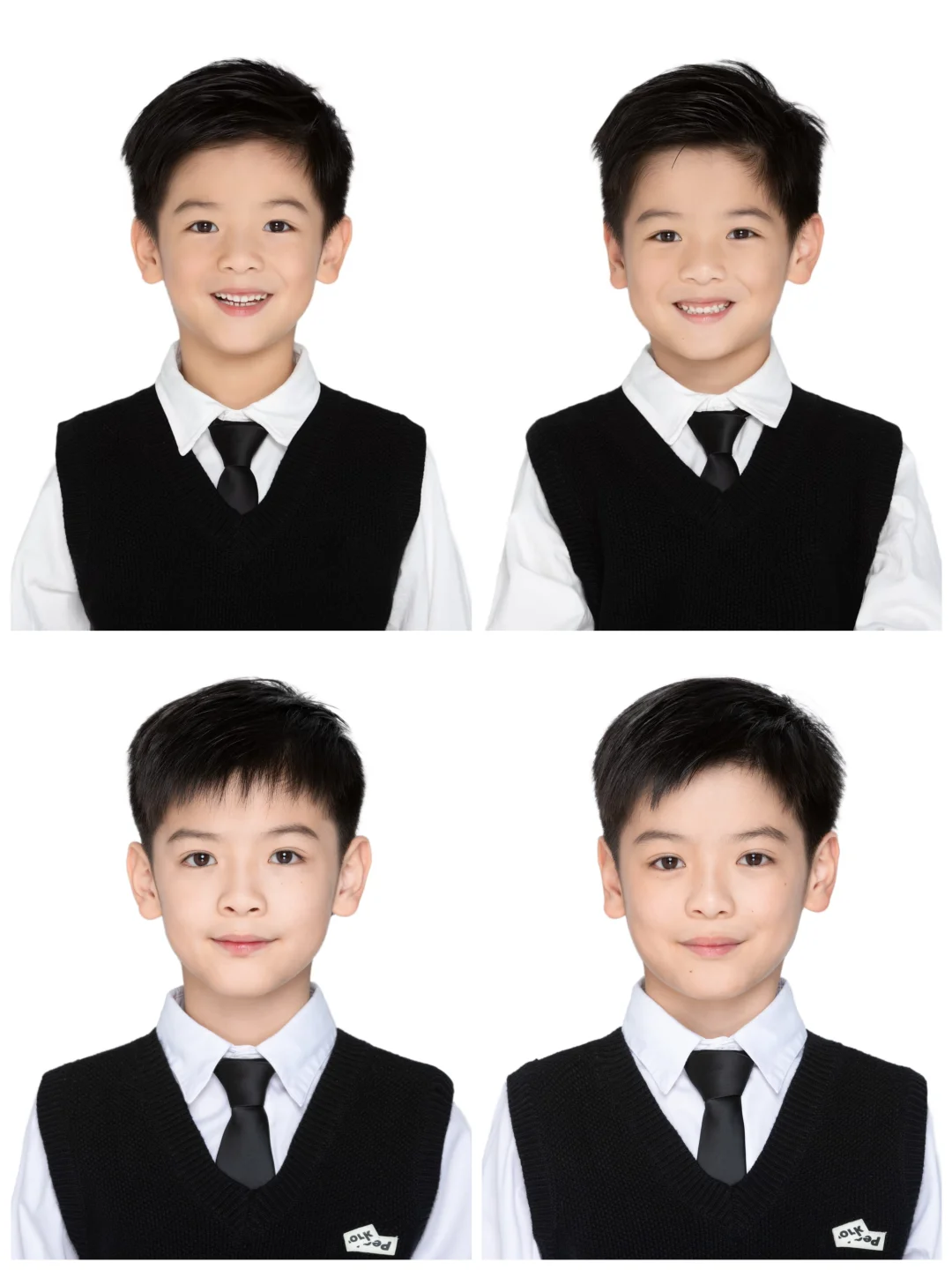 哥俩这颜值可以当班草嘛😌