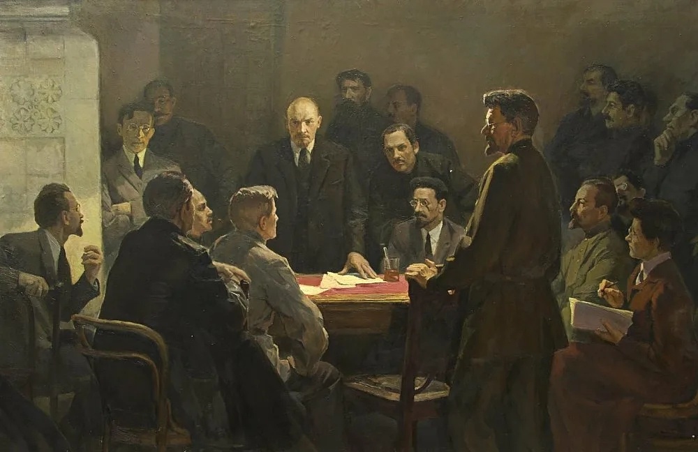 🔥 1917年10月29日（俄历10月16日），俄国社会民主工党（布尔什维克）