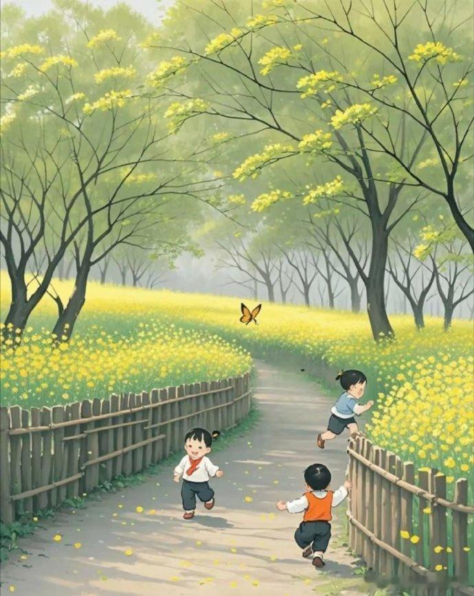 如果还能回到这样的童年时光该有多好~