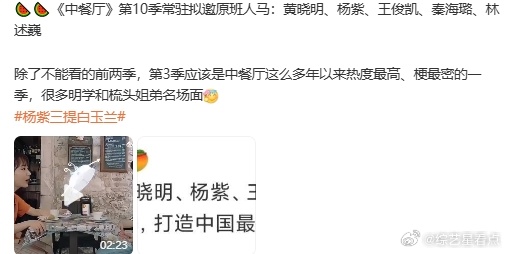中餐厅十周年王俊凯或将回归  中餐厅十周年王俊凯或将回归那真的是很期待了呀。想当