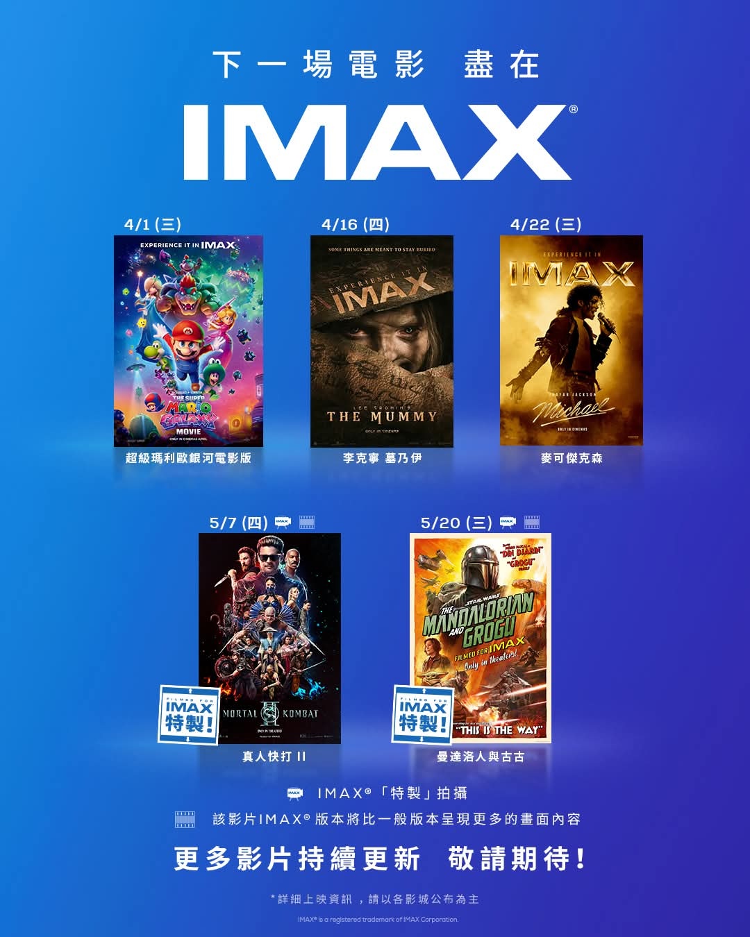 对岸接下来的IMAX与杜比片单，我们的《木乃伊》呢？ 