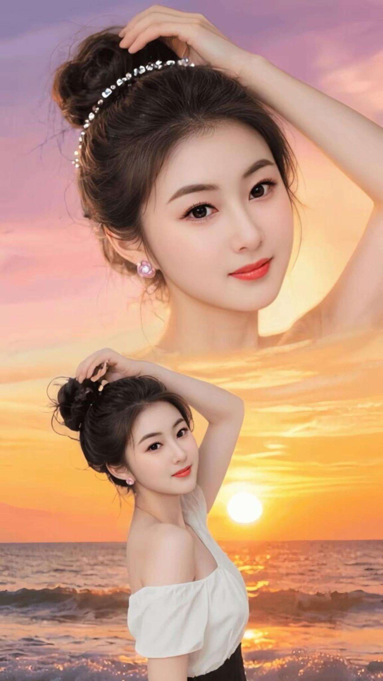 温柔气质美女头像