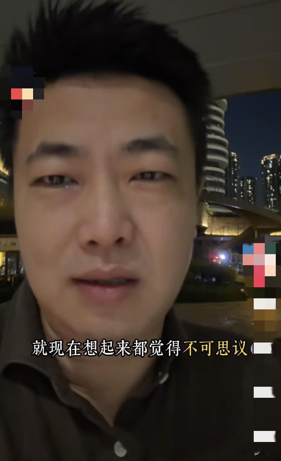 男子说他有一次去要账，推开门，家徒四壁，一个老太太在给一个孩子喂粥。
老太太说，