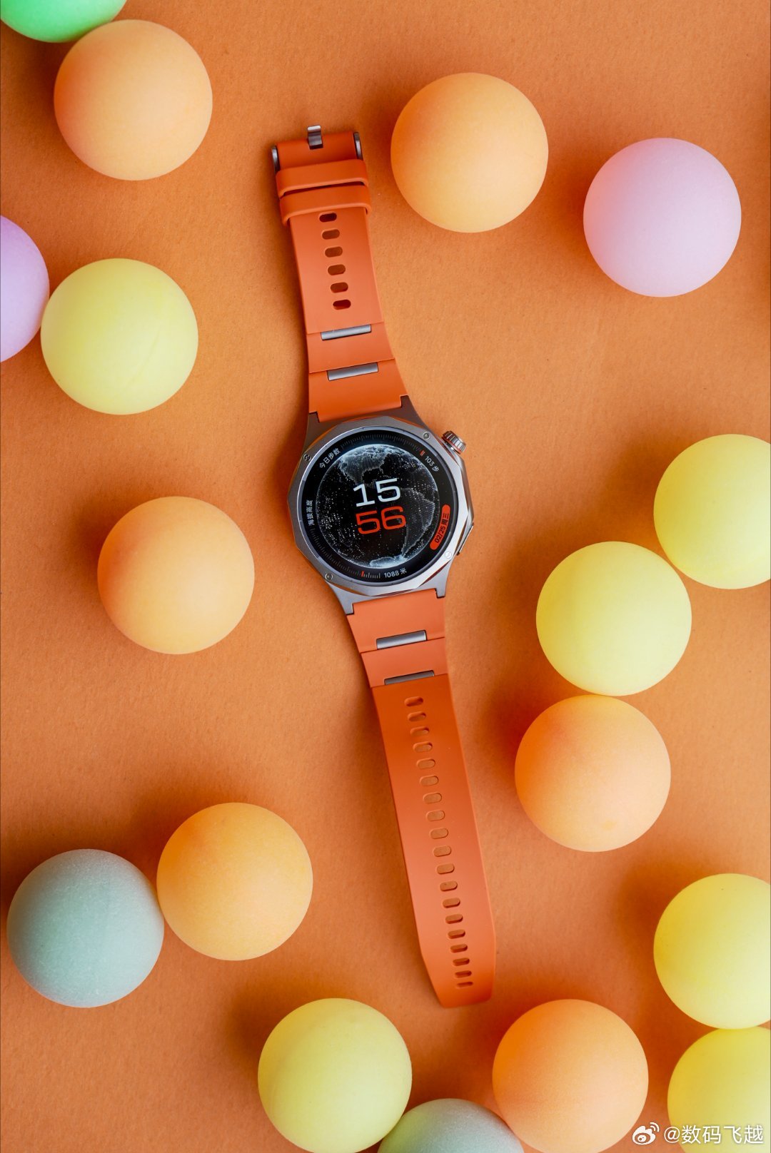 OPPO Watch X3分享来啦，橙色太有感觉了，年轻带感，春天来啦，健身房穿