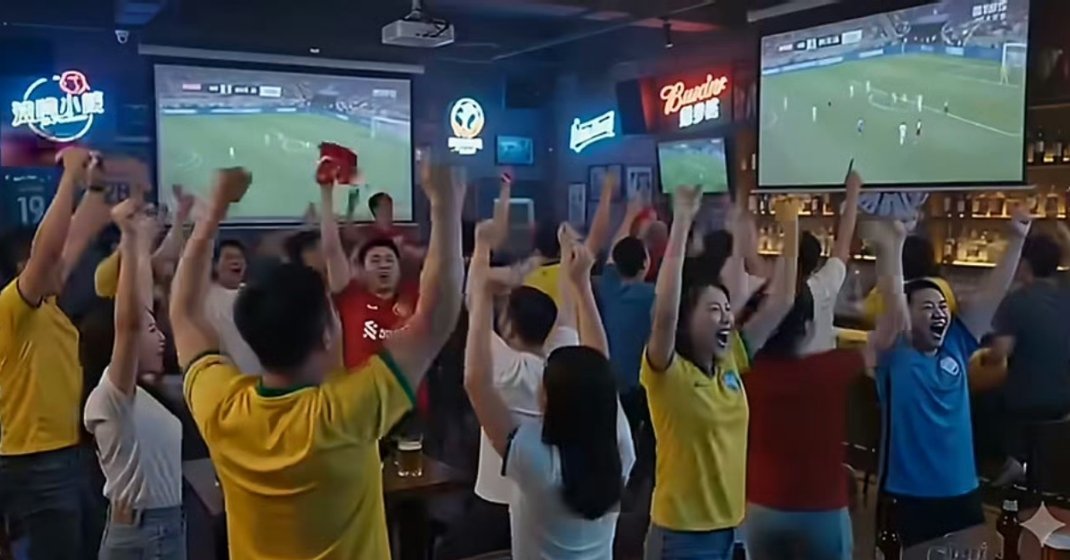 京东联合万达酒店推出看球观赛房果然看球还得是专属房间有感觉！氛围直接拉满，窝着喝
