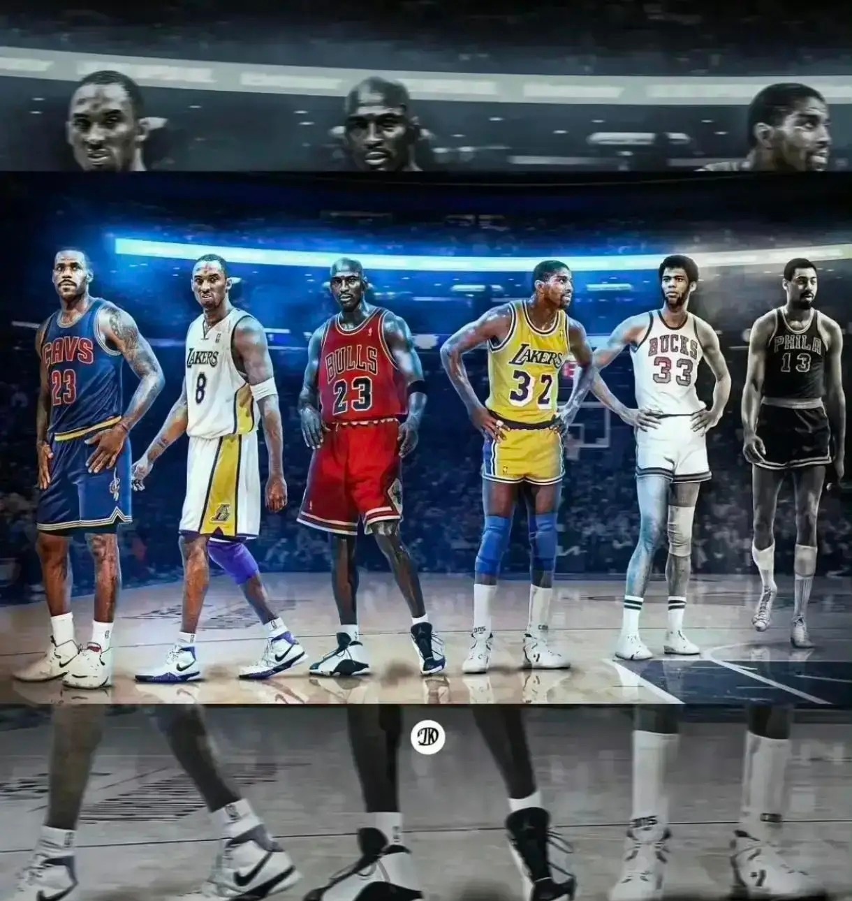 ESPN公布NBA自1960年以来，每个时代的最佳球员，你认同吗？1960-19