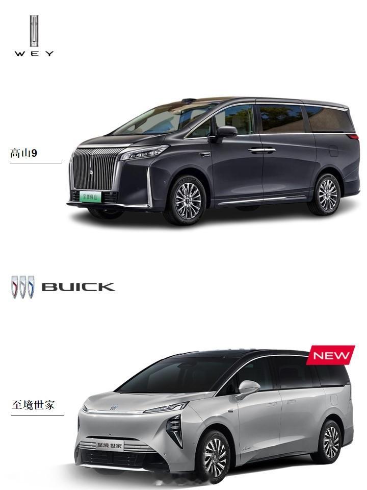 魏牌高山9别克至境世家 大空间MPV，二选一：魏牌高山9还是别克至境世家 