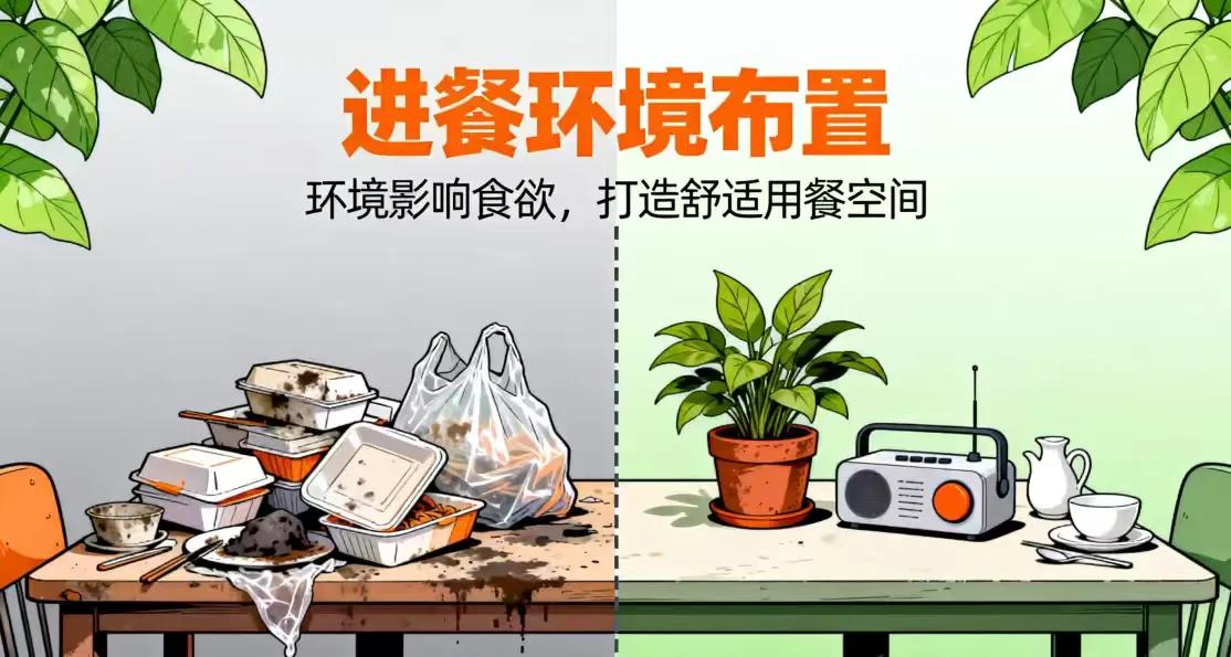 餐桌上的心理学：如何用环境布置解锁健康饮食的秘密


同样的菜品，换个环境享用，