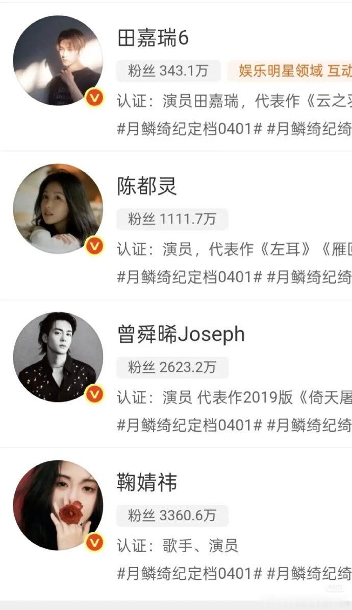 月鳞绮纪主演涨粉月鳞绮纪有效剧播月鳞绮纪有效剧播，月鳞绮纪主演涨粉，鞠婧祎：23