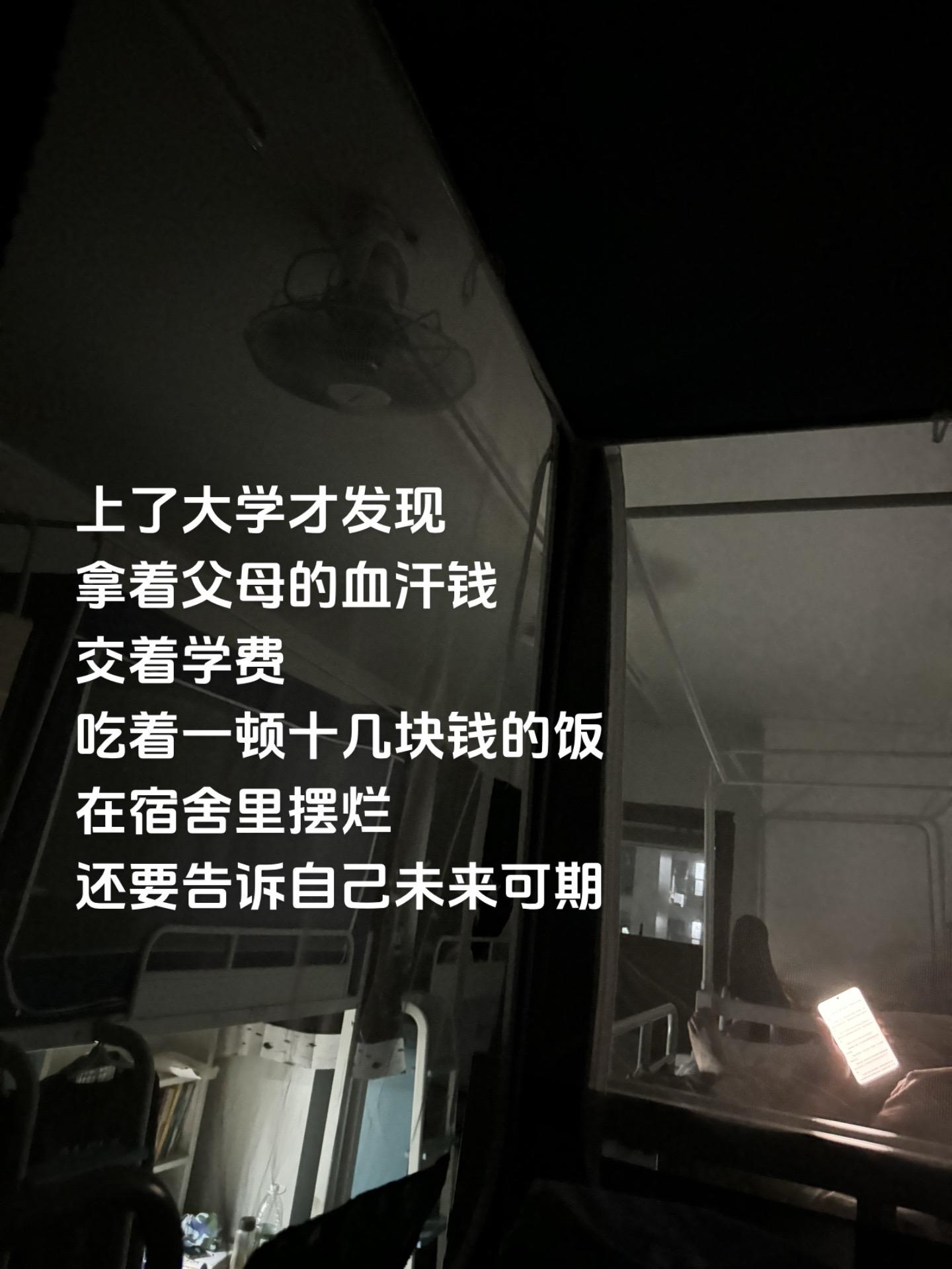 上了大学才发现 在宿舍里摆烂 还要告诉自己未来可期