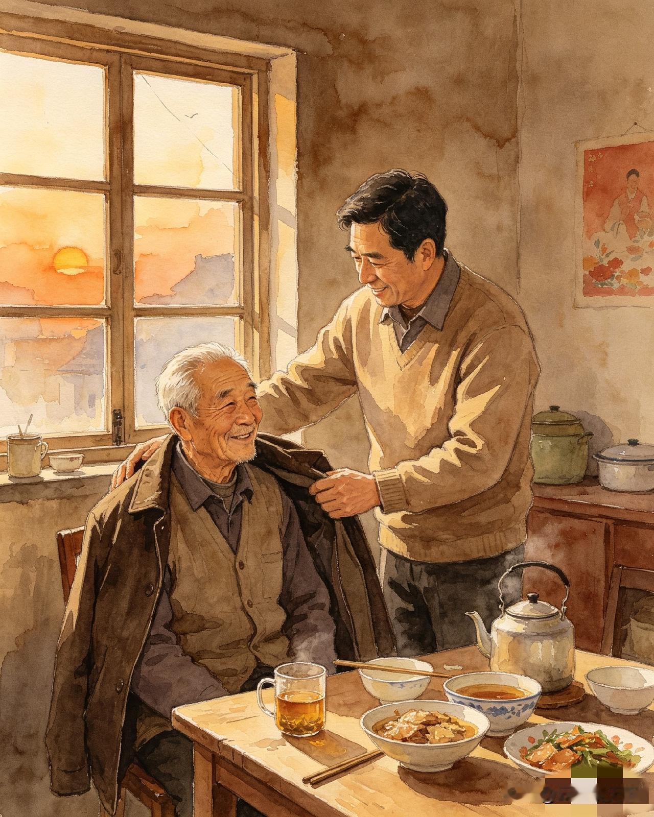 真正孝顺父母的人，老天和祖先，都会偷偷偏爱你
 
听过村里一位风水先生的老话：父