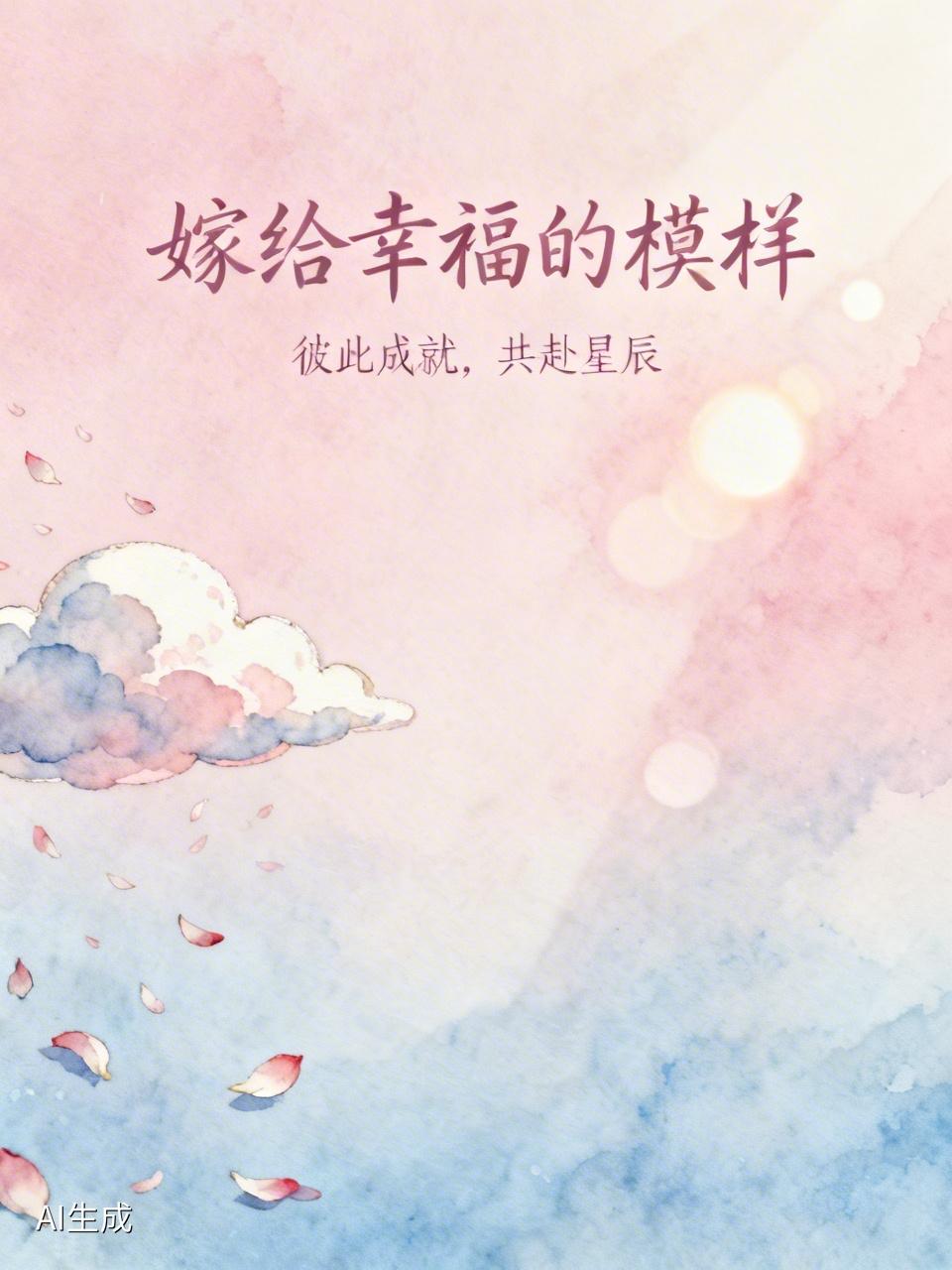 女生嫁得好，可不是嫁个有钱人那么简单。嫁得好的伴侣，得是三观契合、兴趣相同、懂你