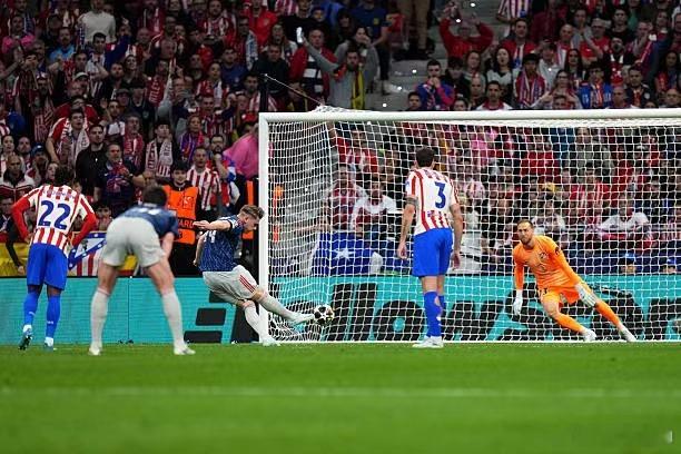 【欧冠半决赛 马德里竞技1-1阿森纳】北京时间4月30日，欧冠半决赛首回合，马德