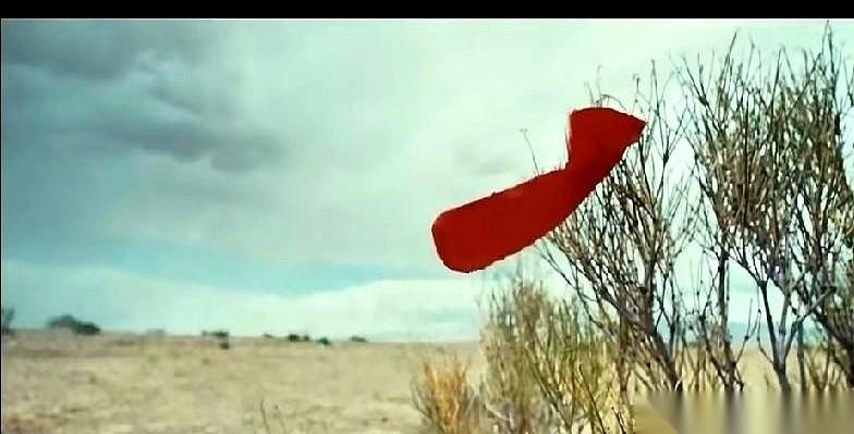 我敢说，全剧的“魂”，就在最后那块飘起来的红布上。
真的，当孟耀辉举枪瞄准多杰，