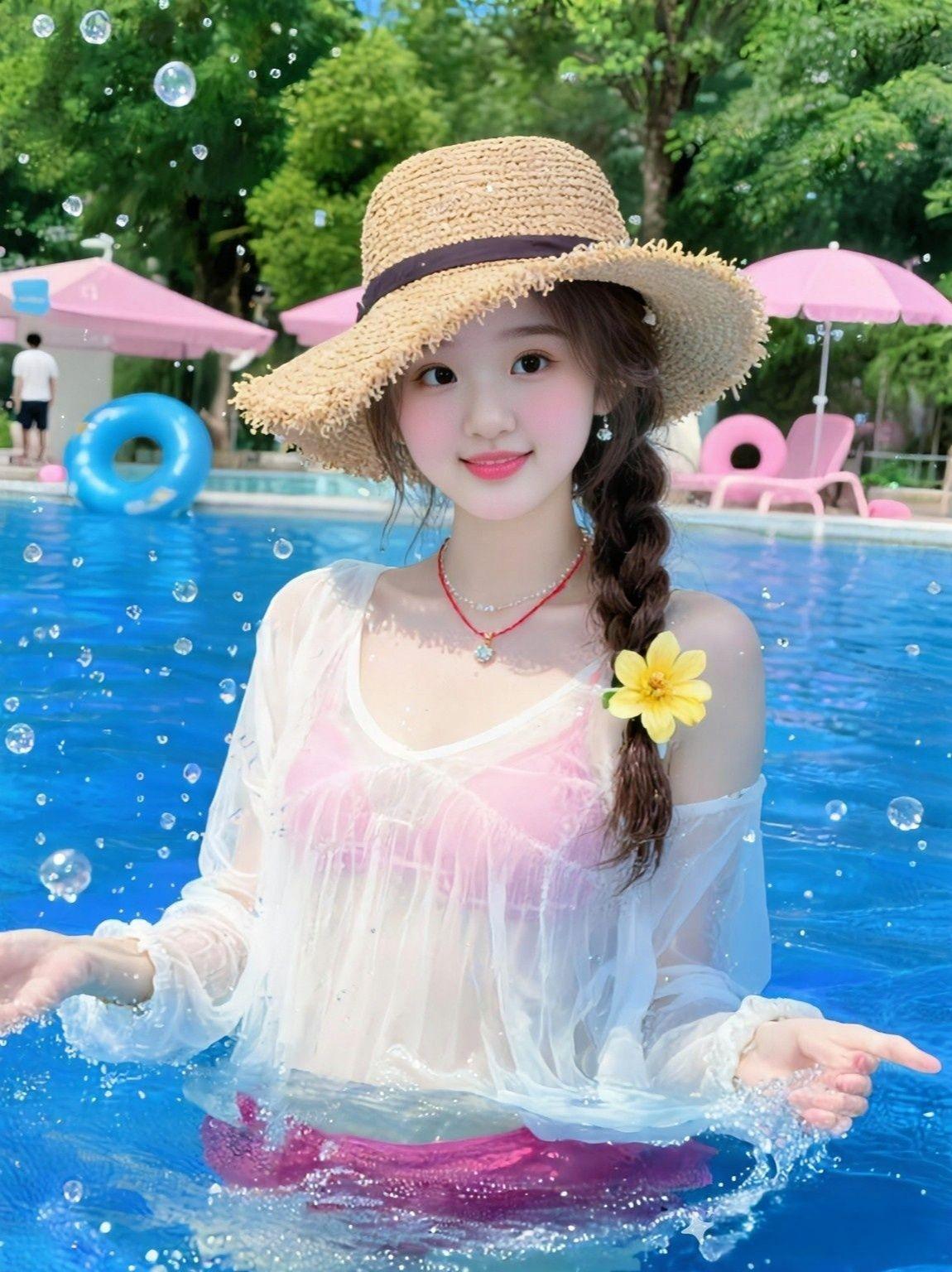 夏天 玩水快乐