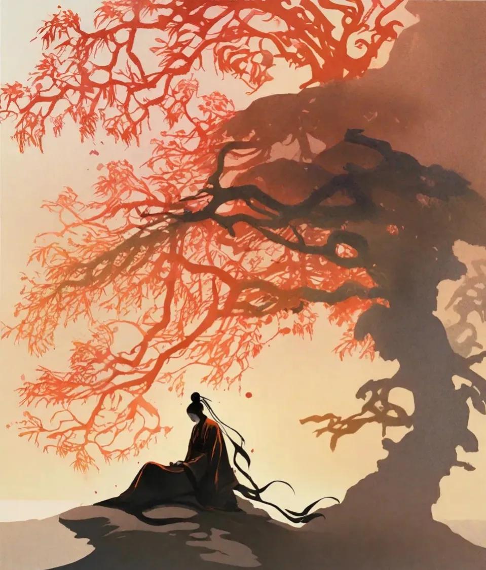 惟将终夜长开眼，报答平生未展眉。——元稹《遣悲怀三首·其三》
【释义】唯有以彻夜