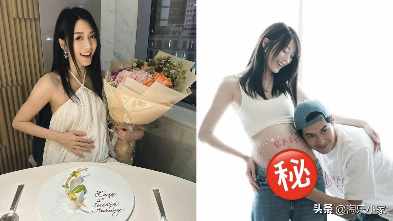 连诗雅大肚8个月与陈家乐影写真　宣布陀B女并公布英文名
连诗雅（Shiga）与陈