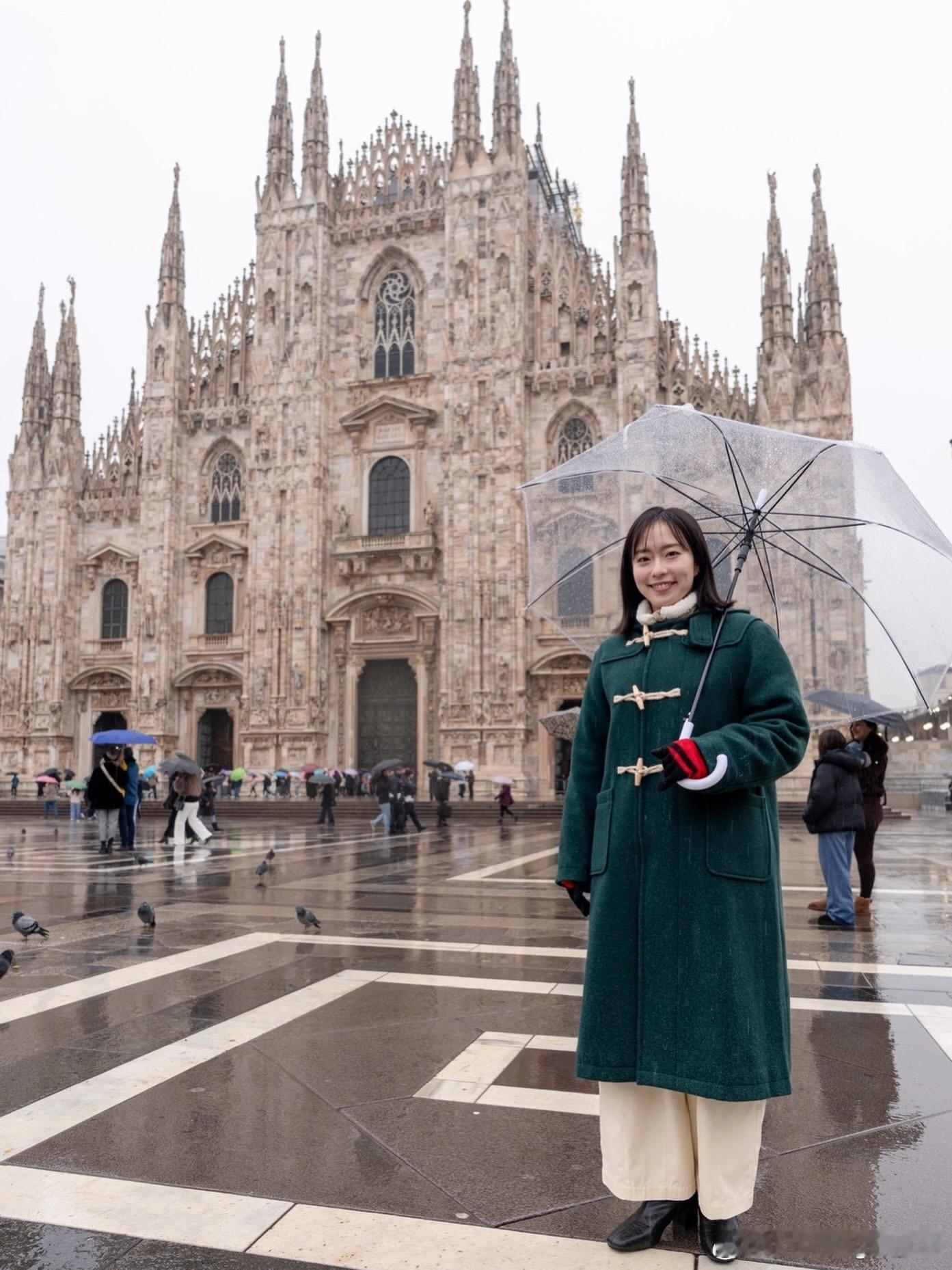 石川佳纯到达🇮🇹意大利米兰 