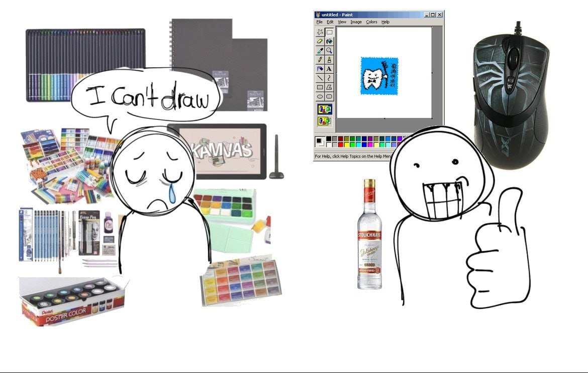 i can draw ​​​