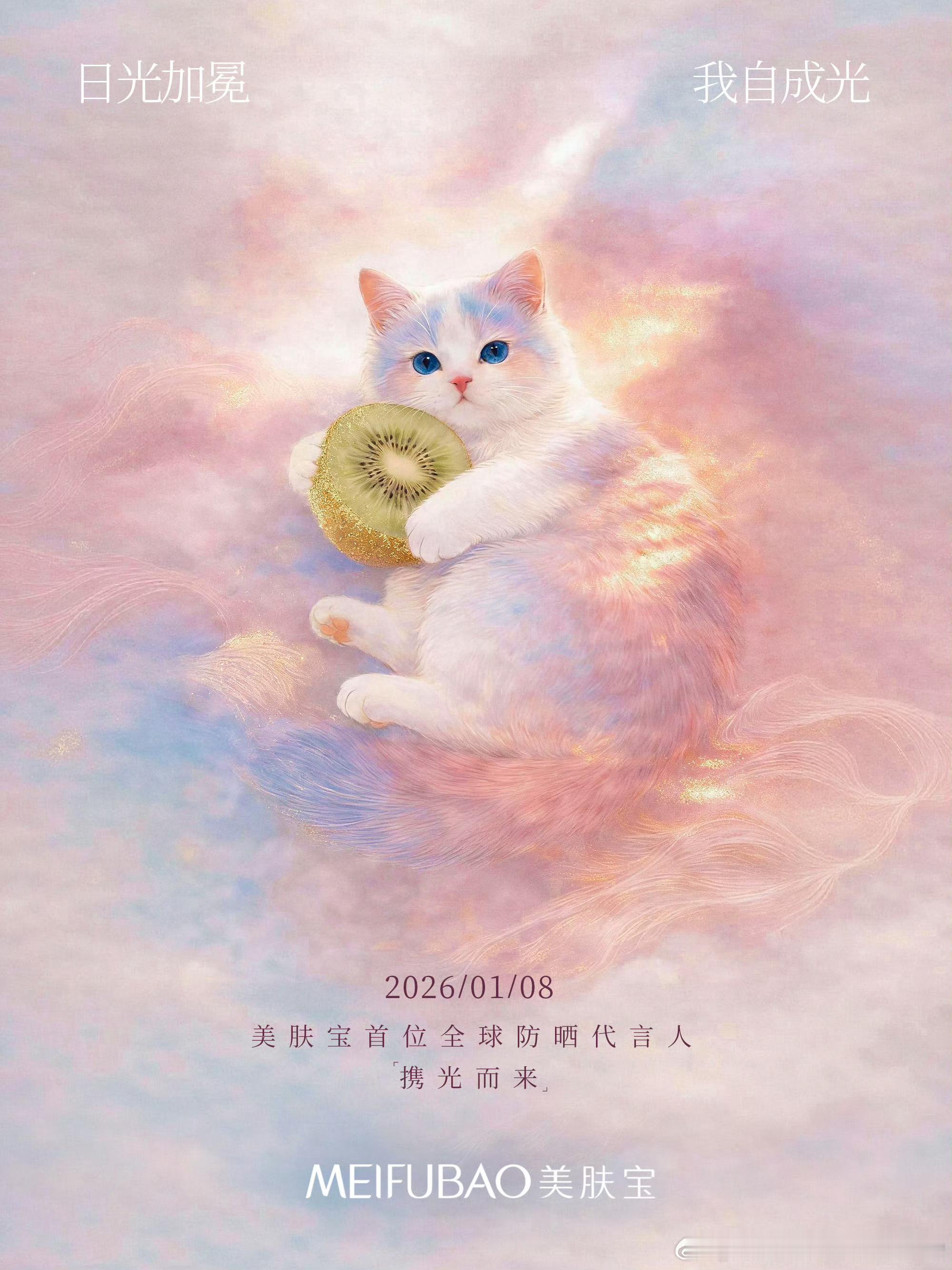 侯明昊 美肤宝首位全球防晒代言人预热猫猫抱着🥝～入青云纪伯宰的红利有点牛笔 