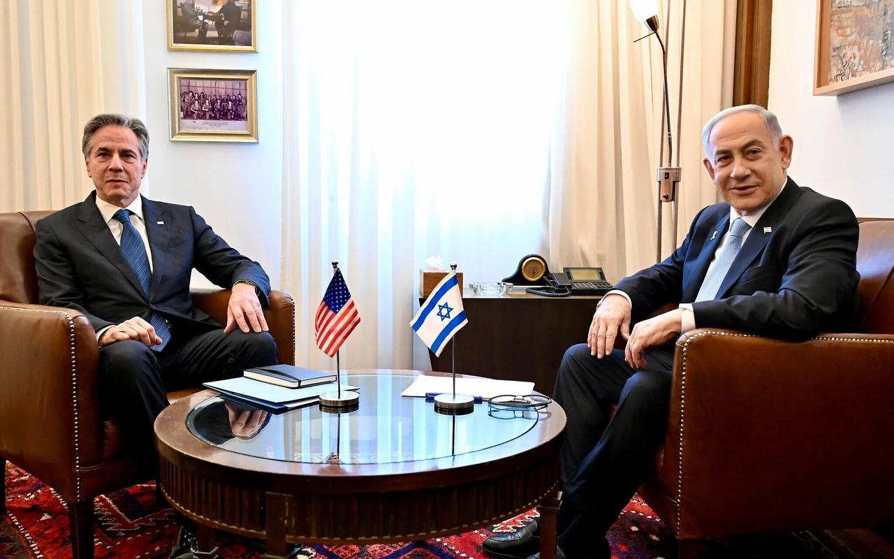 美国称以色列已接受最新停火协议，6个细节值得关注。
正在以色列访问的美国国务卿布