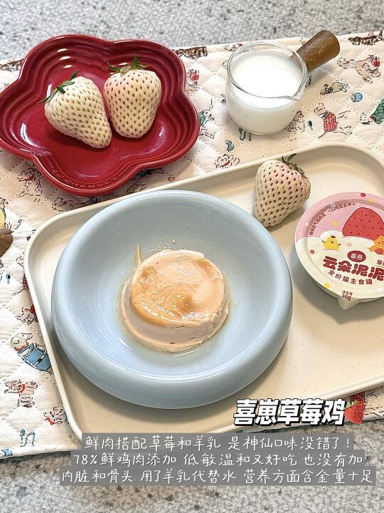 猫罐头分享｜舔舔怪+挑食怪的莓果小蛋糕🍓