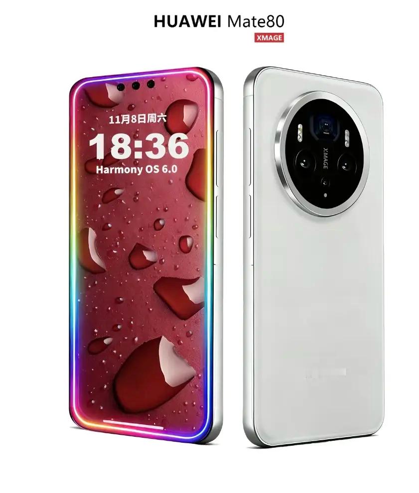 华为mate80渲染图，感觉怎么样 ​​​
