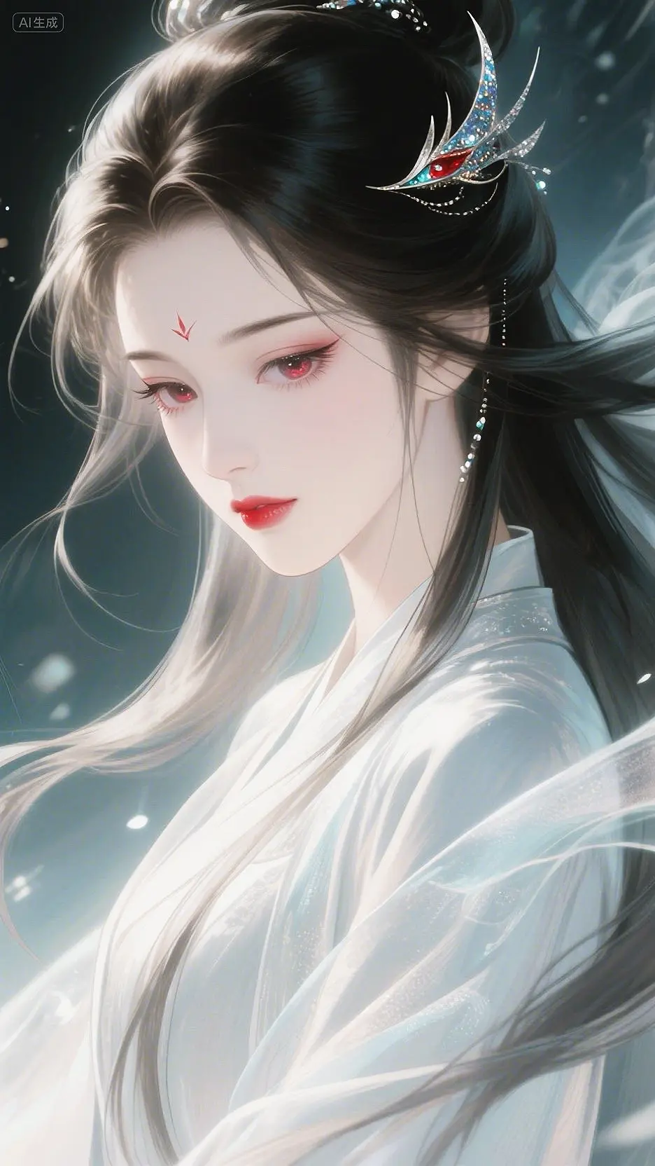 即梦AI  古装美人 神仙壁纸
