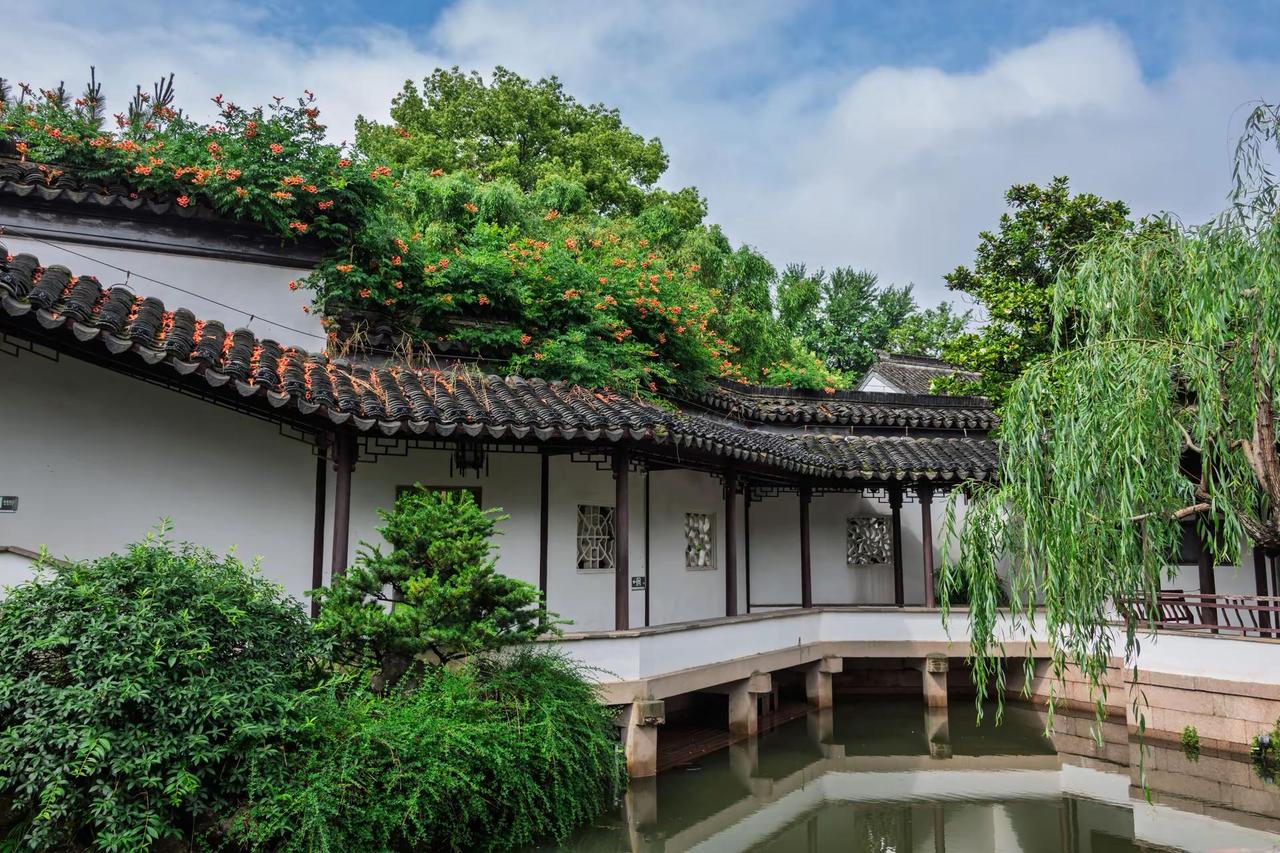 南京瞻园。南京瞻园
