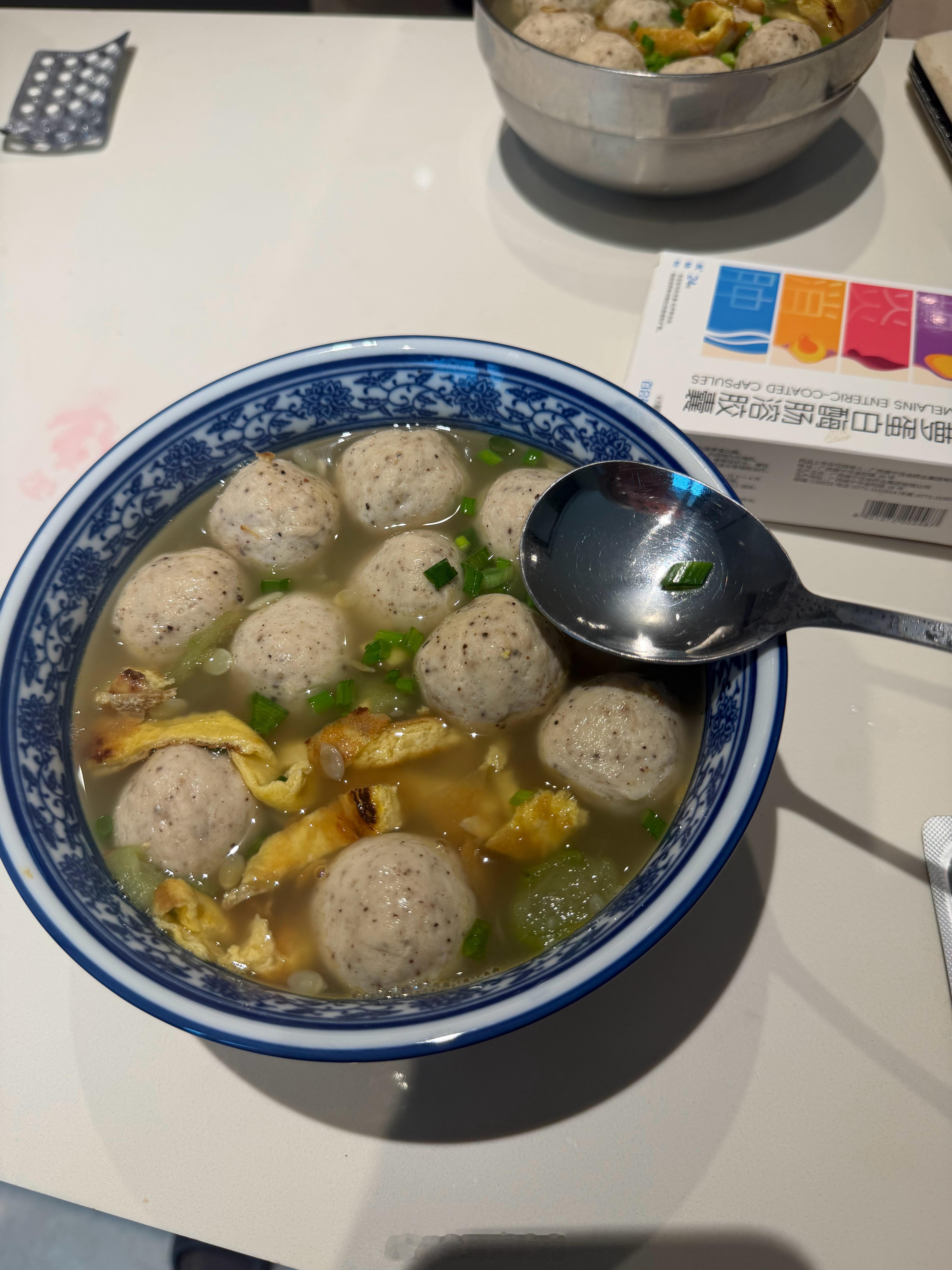 鸡胸肉丸子汤 ​​​