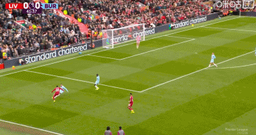 【英超】利物浦1比1伯恩利北京时间1月17日，英格兰足球顶级联赛第22轮，利物浦