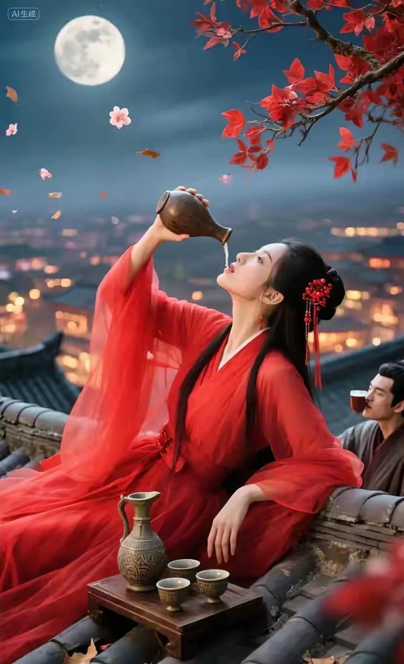 半生离愁唯对酒，文笔续写，邀君留墨！（原创）
文笔续写：
半世离愁唯对酒，
抽刀