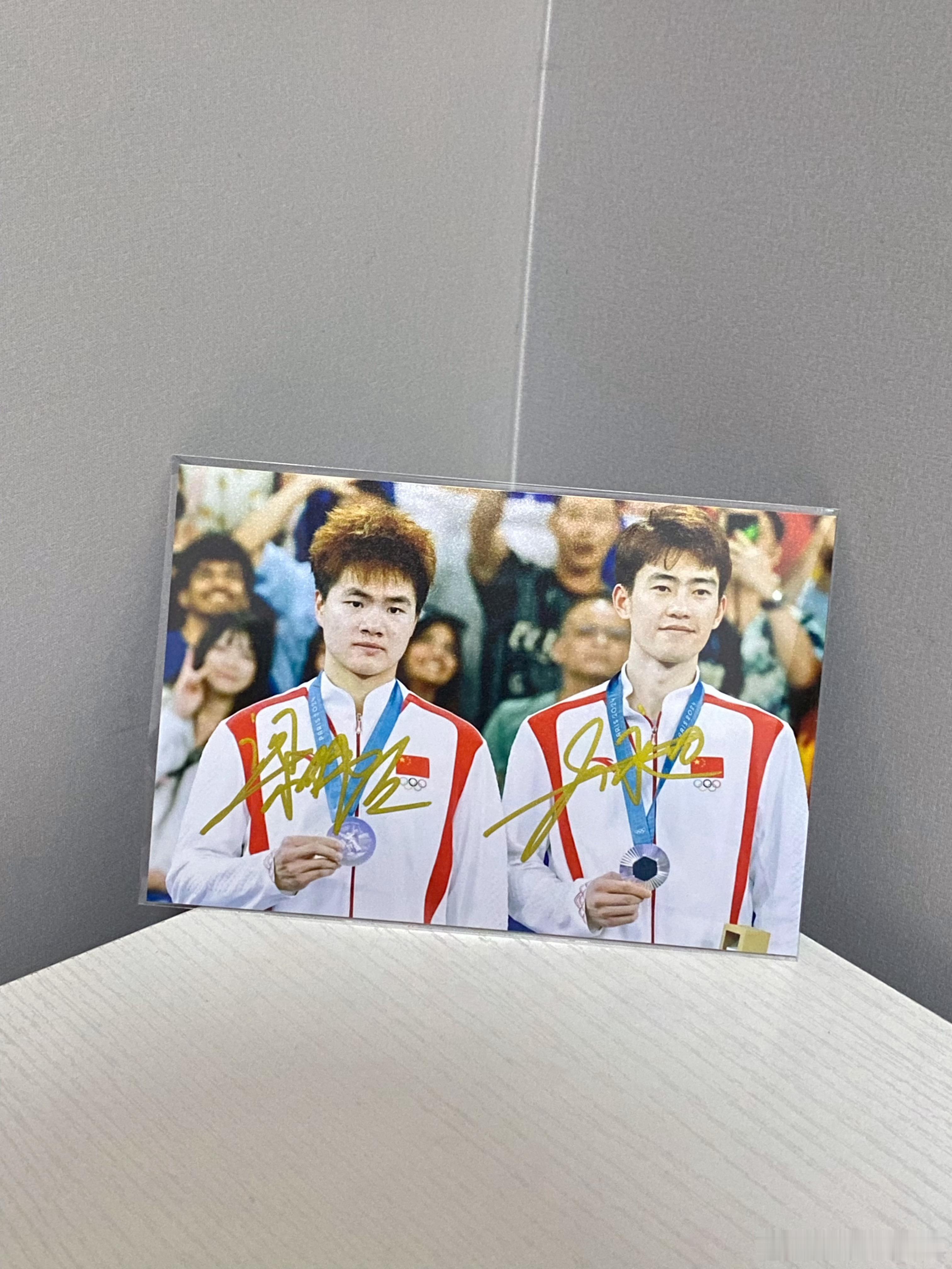 好幸福……是早期未简化版的孩孩双签……感恩宝宝